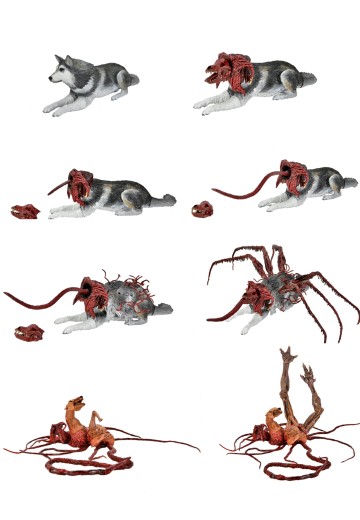 怪形-7英寸比例可动人偶——豪华终极狗形怪物——怪形狗（怪形犬）