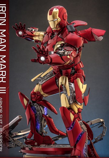 《钢铁侠》钢铁侠Mark 3(着甲版) 1:6比例合金珍藏人偶 | Hpoi手办维基