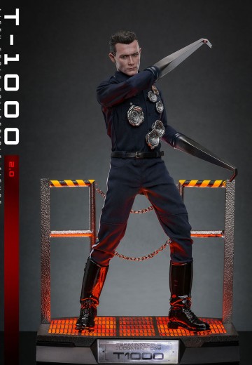 《终结者2：审判日》T-1000(2.0) 1:6比例珍藏人偶 | Hpoi手办维基