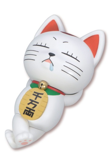 胆大党/当哒当 压泡面人偶-高速婆婆（招财猫形态）-
