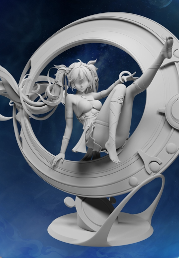 薪火系列 尤诺1/7手办 宛如水中月 | Hpoi手办维基