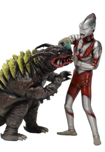 1/6特摄系列 奥特曼（A型）VS内隆嘎套装 高级版