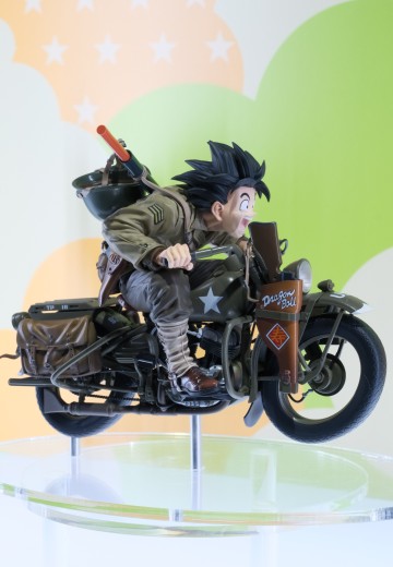 DESKTOP REAL McCOY EX 龙珠Z 孙悟空＆军用摩托车