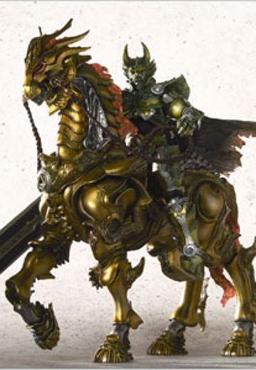 牙狼系列 换装铠甲与剧中道具第四作 魔戒骑士牙狼（大河版）+魔导马轰天+魔导沙漏 | Hpoi手办维基