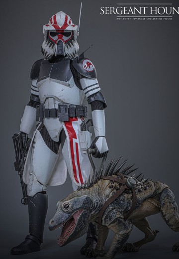 《星球大战：克隆人战争》猎犬中士(Sergeant Hound) 1:6比例珍藏人偶 | Hpoi手办维基