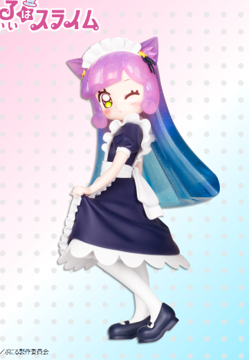 《噗妮露是可爱史莱姆》动画版珍藏人偶 打扮成猫耳女仆的可爱噗妮露 | Hpoi手办维基