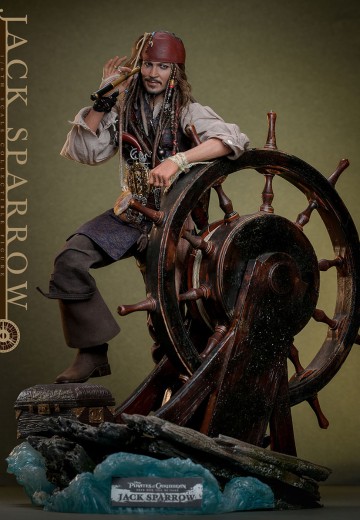 《加勒比海盗5：死无对证》杰克船长1:6比例珍藏人偶（豪华版） | Hpoi手办维基