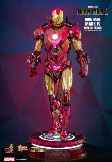 《钢铁侠2》钢铁侠Mark 4 (幻彩几何版)1:6比例合金珍藏人偶