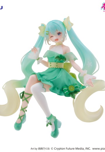 FuRyu赏 初音未来 柑橘未来 最终大奖 初音未来 压泡面 青橙版 | Hpoi手办维基