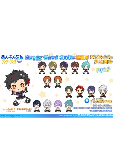 Huggy Good Smile 偶像梦幻祭2 南云铁虎/高峯翠/仙石忍/守泽千秋/深海奏汰/葵日向/葵裕太/莲巳敬人/鬼龙红郎/神崎飒马/泷维吹/Esu/Kanna/Yume/Raika | Hpoi手办维基