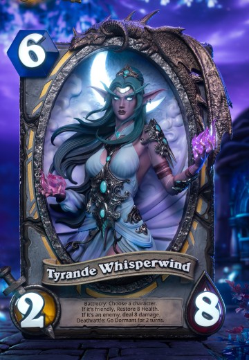 炉石传说 泰兰德·语风卡牌