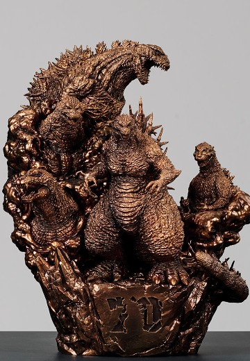 哥斯拉 五大遗产 青铜色版 | Hpoi手办维基