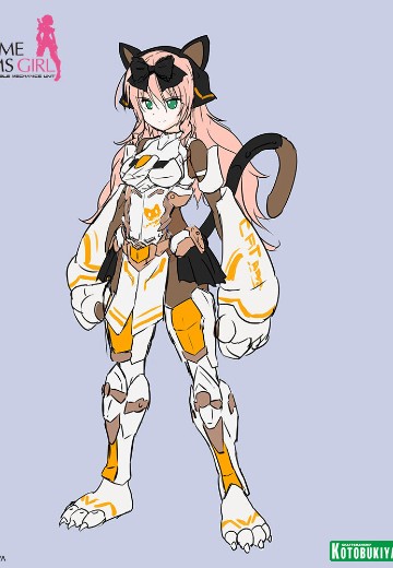 机甲少女 突伽Ⅰ 猫猫装甲 三色猫 | Hpoi手办维基