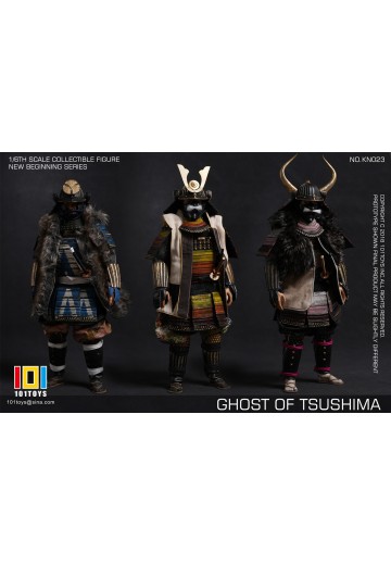 101TOYS 1/6 NO.KN023 新起点系列 GHOST OF TSUSHIMA 武士三人套装 | Hpoi手办维基