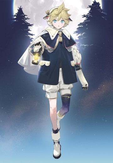 初音未来 x 良笑社 插画大赛 第9回「动物」镜音连 | Hpoi手办维基