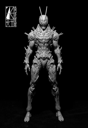 蝗虫型一号 全身像 | Hpoi手办维基