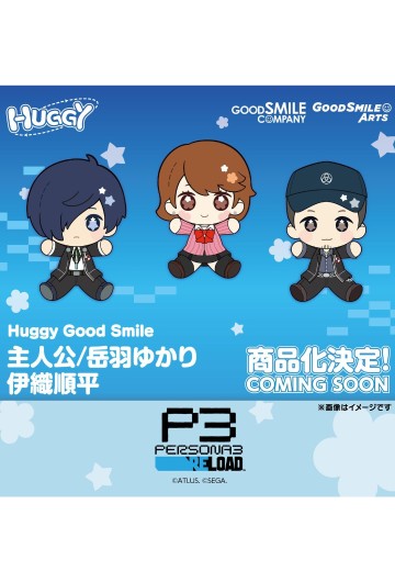 Huggy Good Smile 女神异闻录3 Reload 主角/羽由香里/伊织顺平 | Hpoi手办维基