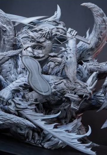 GIANT 火影忍者疾风传 宇智波斑 威装九尾 | Hpoi手办维基