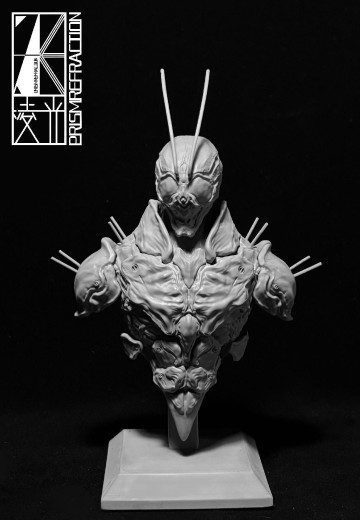 蝗虫型一号 半身像 | Hpoi手办维基