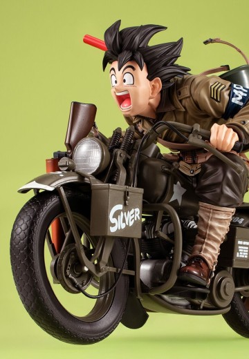 DESKTOP REAL McCOY EX 龙珠Z 孙悟空 与 军用摩托车 | Hpoi手办维基