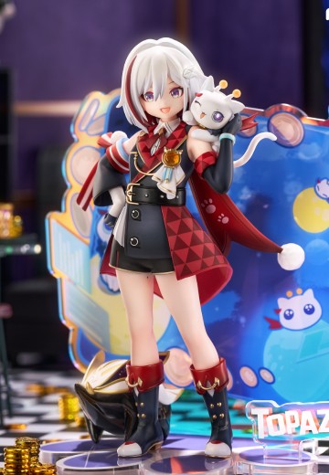 RISE UP+系列 崩坏：星穹铁道 小不点猫猫系列手办 托帕 与 账账