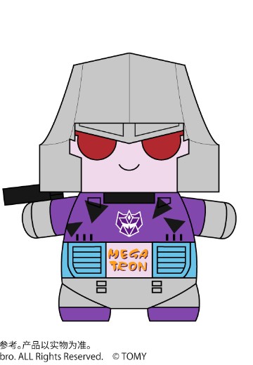 Mochibots 变形金刚 毛绒玩偶 威震天 G2 | Hpoi手办维基