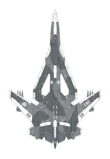 1：144拼装系列 南天门计划 玄女空天战机 | Hpoi手办维基