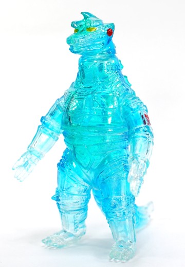 中等尺寸系列 哥斯拉EX 【第一弹】 机械哥斯拉 透明蓝 | Hpoi手办维基