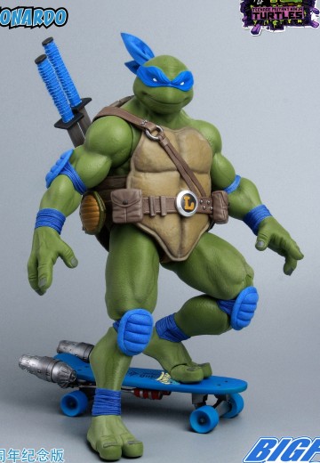 忍者龟 莱昂纳多 40周年纪念款 | Hpoi手办维基