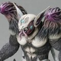 強殖装甲ガイバー ヴァモア＆パナダイン ソフビフィギュア２体巴克