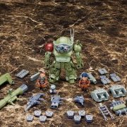 D-スタイル 装甲骑兵VOTOMS 眼镜斗犬 ターボカスタム サンサ戦仕様 グレゴルー机＆バイマン机＆ムーザ机 プラモ