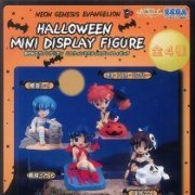 EVA 万圣节ミニディスプレイフィギュア 绫波丽＆明日香＆葛城ミサト＆伊吹摩耶 4种SET 
