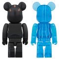 ベアブリック スター・ウォーズ ダース・ベイダー(ホログラフィックVer.)＆ダース・モール 2PACK