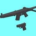SIG SG551 and SIG SAUER P239 Set