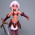 ドットハック黄昏の腕轮伝说 国崎玲奈&プチグソ BOOK in FIGURE 
