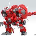 ZA(ZOIDS AGGRESSIVE) 1/100 真红虐杀龙 可动手办