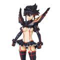 REAL ACTION HEROES #664 斩服少女 缠 流子&鲜血 神衣 鲜血ver. 
