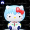 ボビンヘッド EVA X HelloKitty&HelloKitty&EVA HelloKitty Ayanami Rei Cosplay 