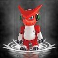 数码暴龙クロスウォーズ 战吼兽 Soft Vinyl Digimon 