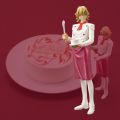 ケーキトッパー タイガーアンドバニー バーナビー・ブルックスJr. White Day Cake Patissier ver. 