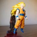 龙珠Z 魔人布欧 (纯粋)&孙悟空 超级赛亚人3 Dragon Ball Figure Collection 