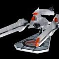 ハイパーコンストラクションキット 1/1500 机动战舰抚子号 ナデシコ级一番舰『ナデシコ』クリアーエディション[Aquamarine]《０９月予约》