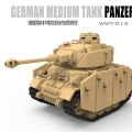 WWT-013 卡通世界大战 德国中型坦克四号