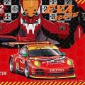 痛车 福音战士新剧场版 EVA二号机 DIRECTION 保时捷 911 GT3R