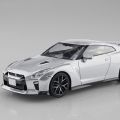 按扣套件No.7-D  日产NISSAN GT-R 终极金属银