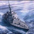 1/450 日本 海上自卫队 宙斯盾 护卫舰 爱宕 “超级细节” 