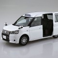 The Model Car No.9 1/24 丰田 NTP10 JPN 出租车 '17 Super White II 