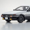 KYOSHO 原创 1/18 新剧场版 头文字D 丰田 Sprinter Trueno AE86 ＆ 藤原拓海手办