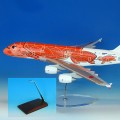 NH00101 1/100 A380 JA383A Sunset Orange Airbus Replica（不包含木质展示底座）