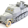 1/35 德军 Sd.Kfz.7/2 8半履带运输车 装甲包围 3.7cm Flak37搭载型 / 3.7cm Flak36搭载型 (2 in1)